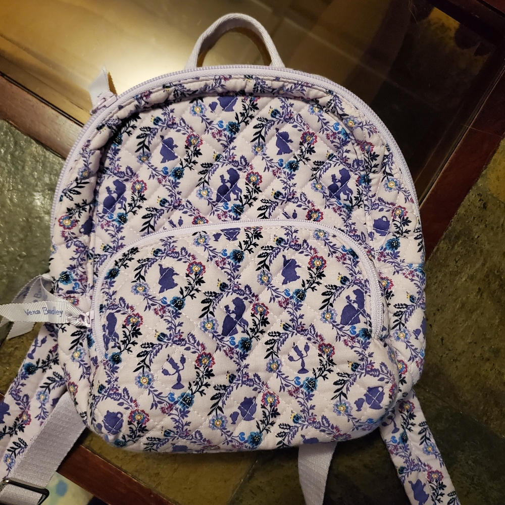 Vera Bradley Purple Floral Backpack